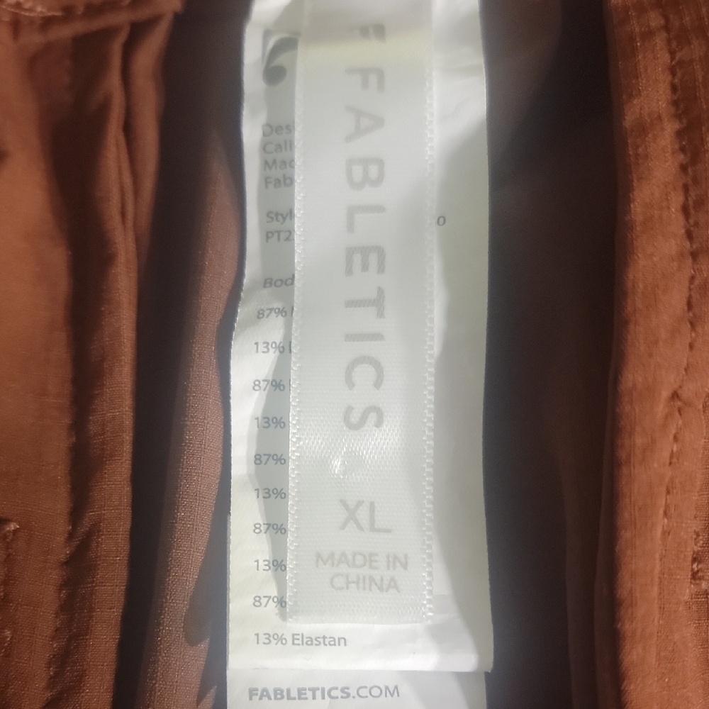 Fabletics Rust Pants - Picture 6 of 6